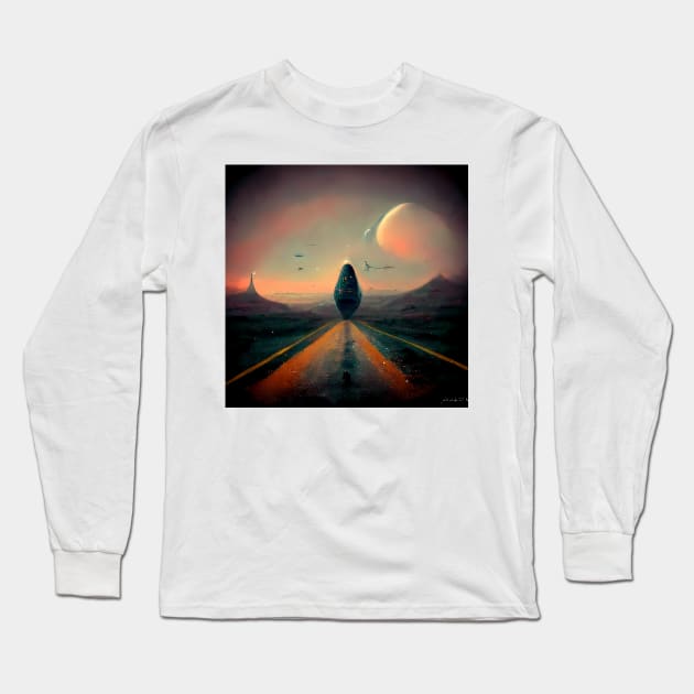 Otherworldly Long Sleeve T-Shirt by endage